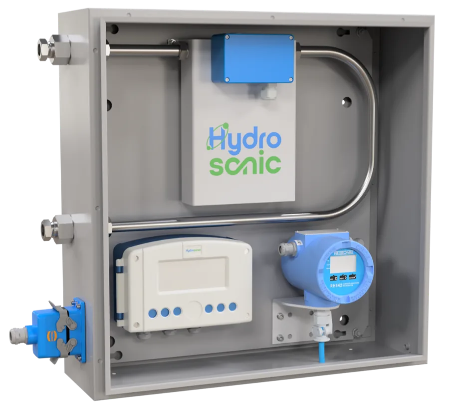 HydroMobile Messsystem im Gehäuse für H2-Tankwagen und MEGC-Container